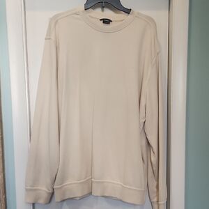 Prana Men's Beige Crewneck Sweatshirt